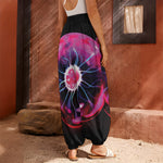 Plasma Ball Print Harem Pants