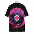Plasma Ball Print Hawaiian Shirt