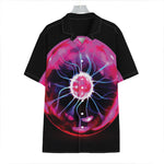 Plasma Ball Print Hawaiian Shirt