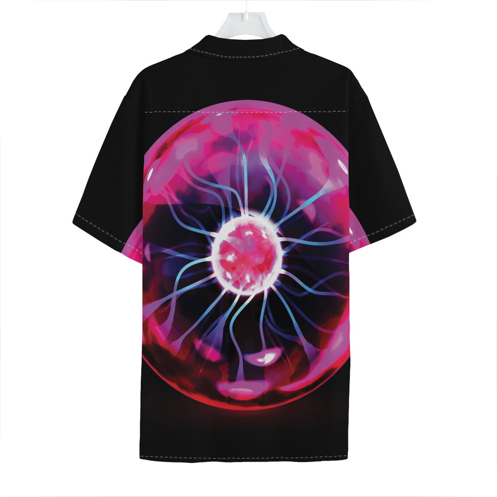 Plasma Ball Print Hawaiian Shirt
