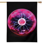 Plasma Ball Print House Flag