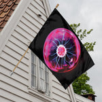 Plasma Ball Print House Flag