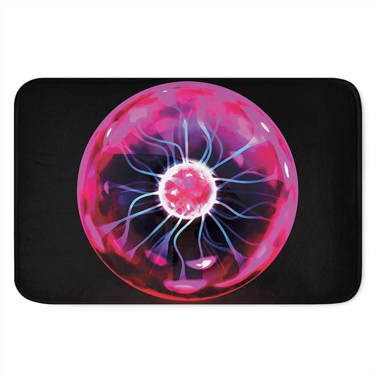 Plasma Ball Print Indoor Door Mat