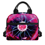 Plasma Ball Print Insulated Lunch Bag