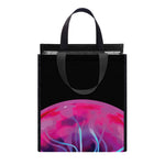 Plasma Ball Print Insulated Lunch Tote