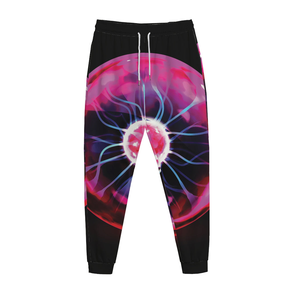 Plasma Ball Print Jogger Pants