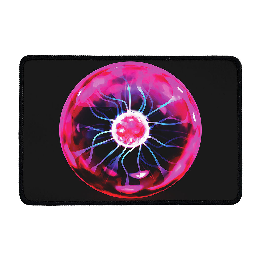 Plasma Ball Print Kitchen Mat
