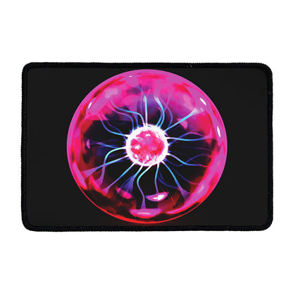 Plasma Ball Print Kitchen Mat