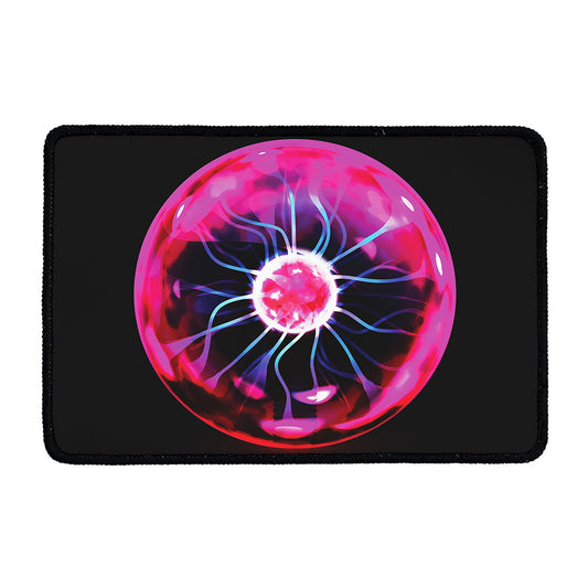 Plasma Ball Print Kitchen Mat