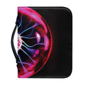 Plasma Ball Print Leather Bible Cover