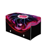 Plasma Ball Print Leather Tissue Box Cover