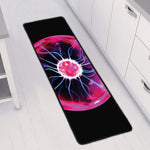 Plasma Ball Print Long Kitchen Mat