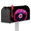 Plasma Ball Print Mailbox Cover