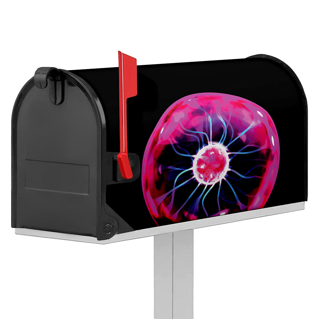 Plasma Ball Print Mailbox Cover