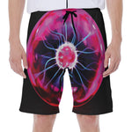 Plasma Ball Print Men's Beach Shorts