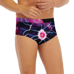 Plasma Ball Print Men's Briefs