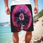 Plasma Ball Print Men's Cargo Shorts