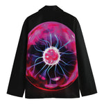 Plasma Ball Print Men's Cotton Blazer