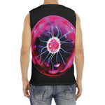 Plasma Ball Print Men's Fitness Tank Top