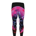 Plasma Ball Print Men's Leggings