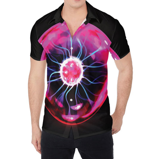 Plasma Ball Print Men's Shirt