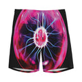 Plasma Ball Print Men's Athletic Shorts