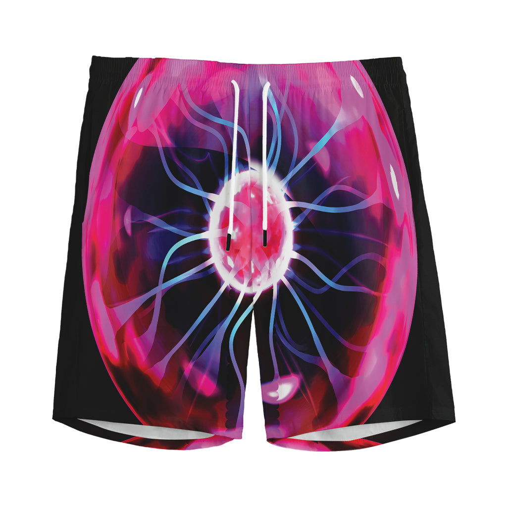Plasma Ball Print Men's Sports Shorts