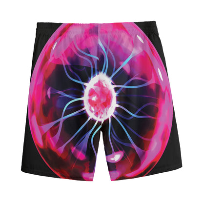 Plasma Ball Print Men's Sports Shorts