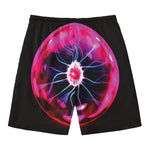 Plasma Ball Print Men's Swim Trunks