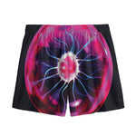 Plasma Ball Print Mesh Shorts