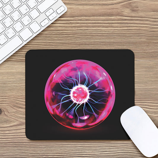 Plasma Ball Print Mouse Pad