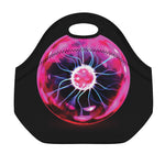 Plasma Ball Print Neoprene Lunch Bag