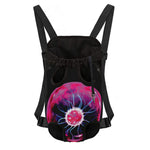 Plasma Ball Print Pet Carrier Backpack