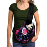 Plasma Ball Print Pet Sling Carrier