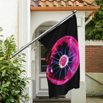 Plasma Ball Print Polyester Flag
