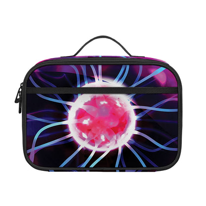 Plasma Ball Print Portable Lunch Bag