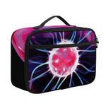 Plasma Ball Print Portable Lunch Bag