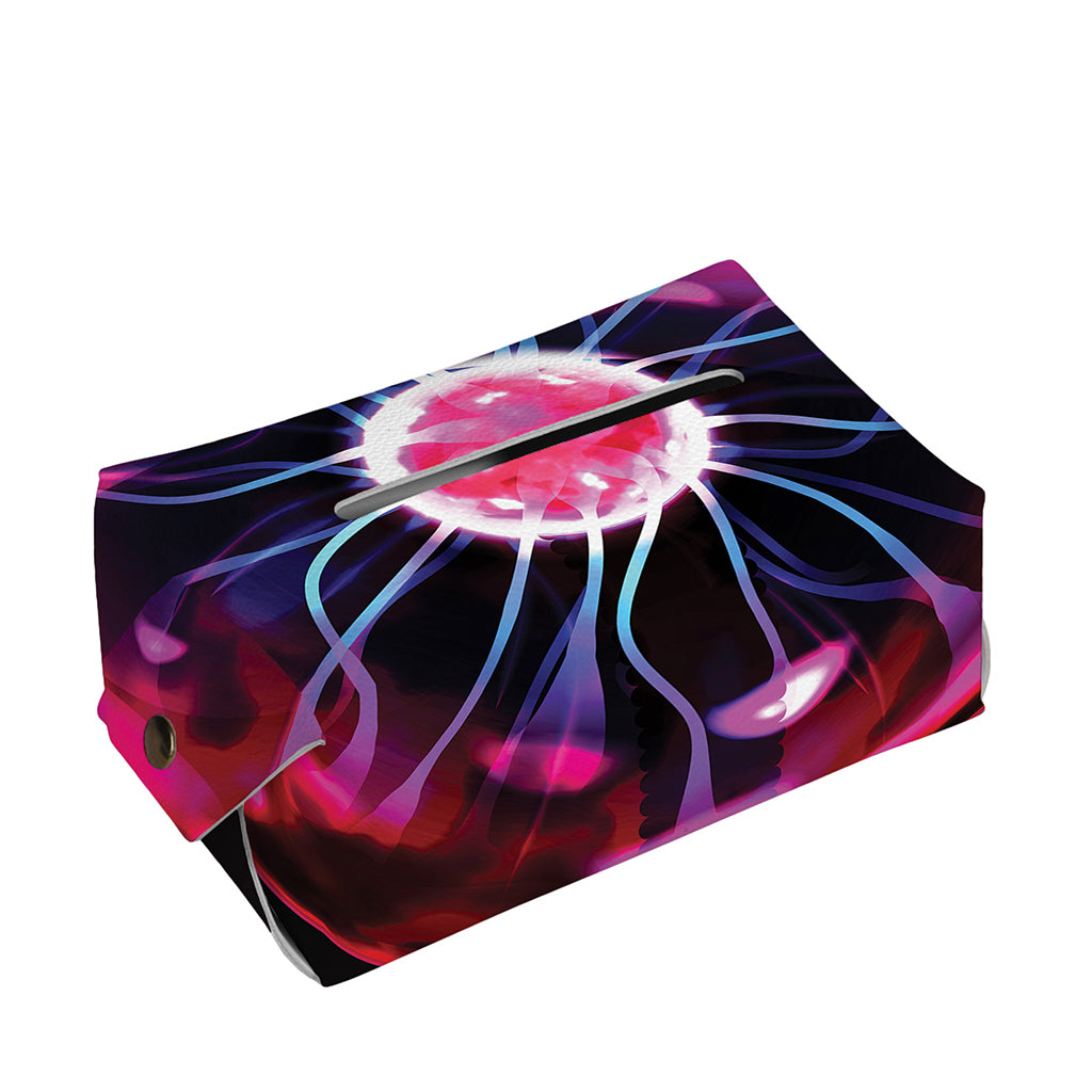 Plasma Ball Print Rectangle Tissue Box Cover