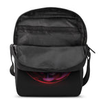 Plasma Ball Print Rectangular Crossbody Bag