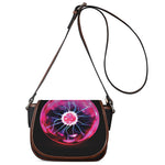Plasma Ball Print Saddle Bag