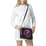 Plasma Ball Print Shoulder Handbag