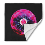 Plasma Ball Print Silk Bandana
