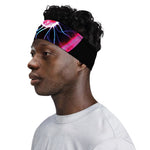 Plasma Ball Print Sports Headband