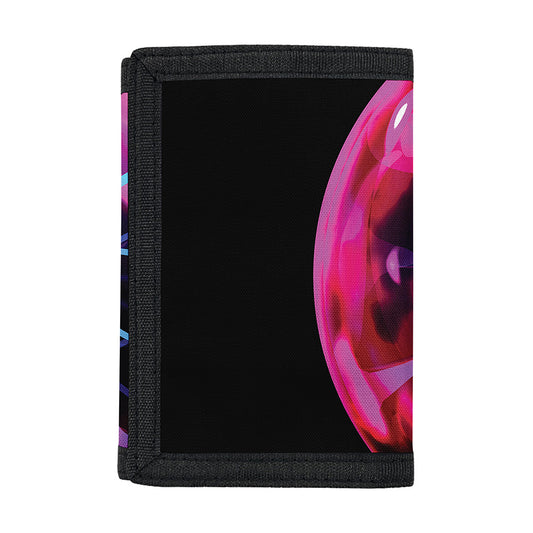 Plasma Ball Print Trifold Wallet