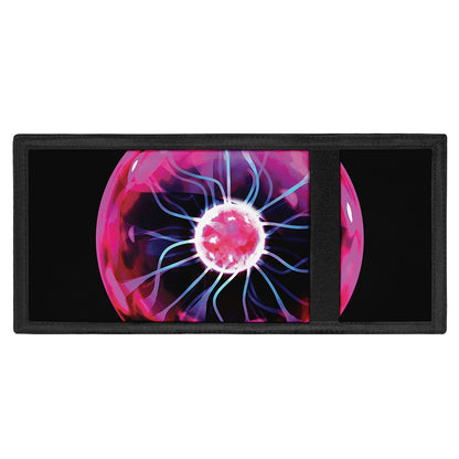 Plasma Ball Print Trifold Wallet