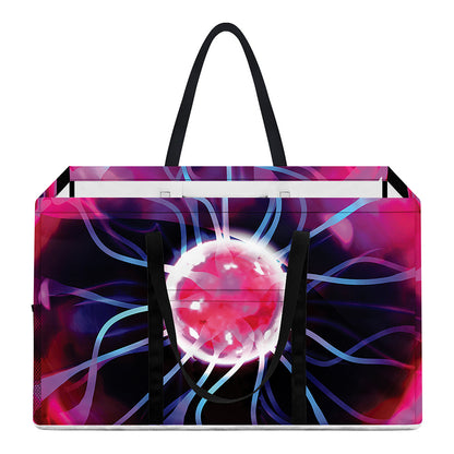 Plasma Ball Print Utility Tote Bag