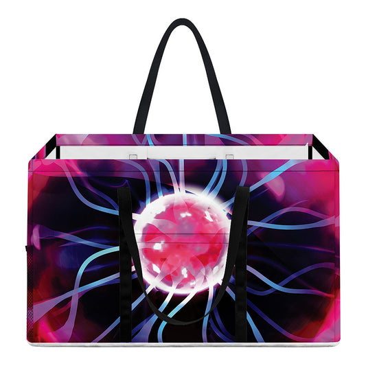 Plasma Ball Print Utility Tote Bag