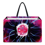 Plasma Ball Print Utility Tote Bag