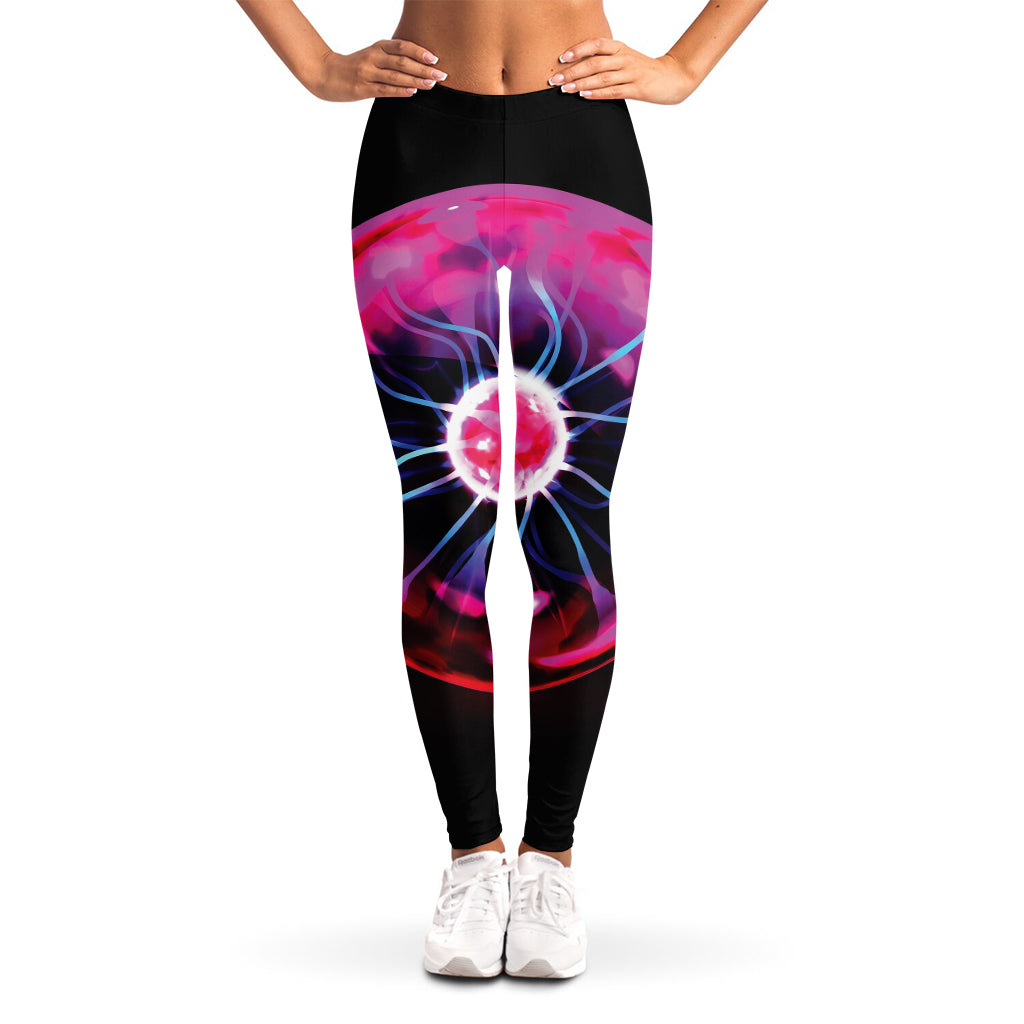 Plasma Ball Print Women's Leggings