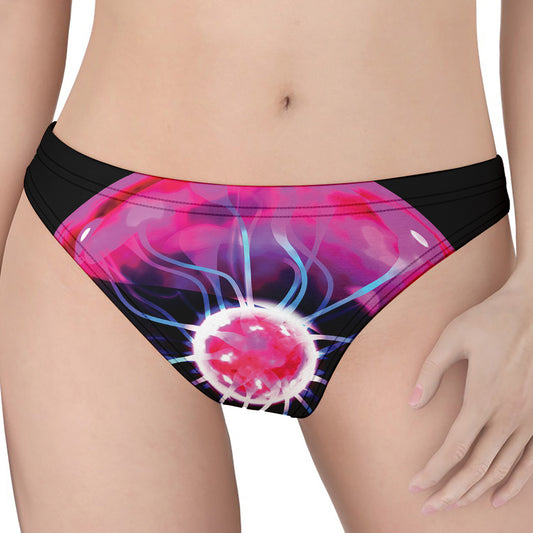 Plasma Ball Print Women's Thong